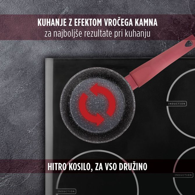 Kozica Rosmarino Lava Stone Grape, 1 l, 16 cm  4