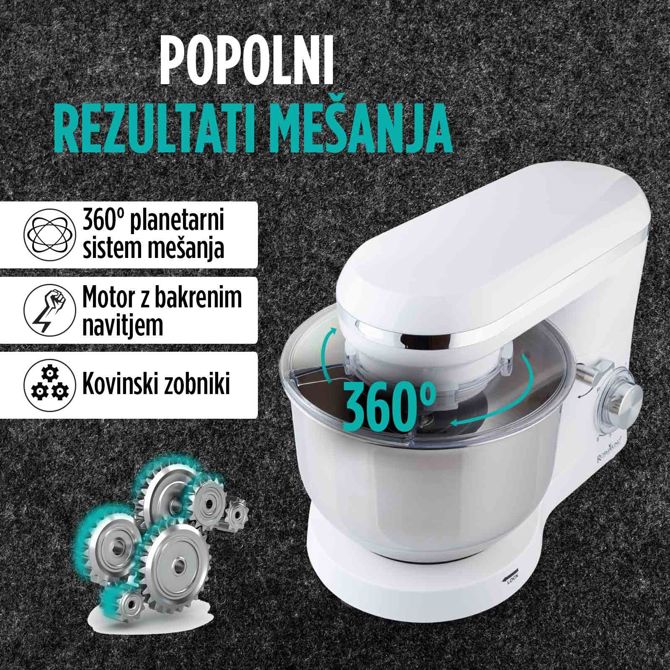 Kuhinjski robot Infinity PRO,1400W,bel 4