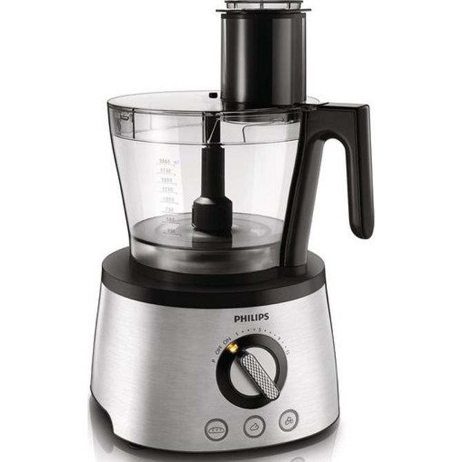 Kuhinjski robot Philips HR7778/00, 3.4 l posoda, nerjaveče jeklo, 1300 W, 12 hitrosti, bela/črna 3