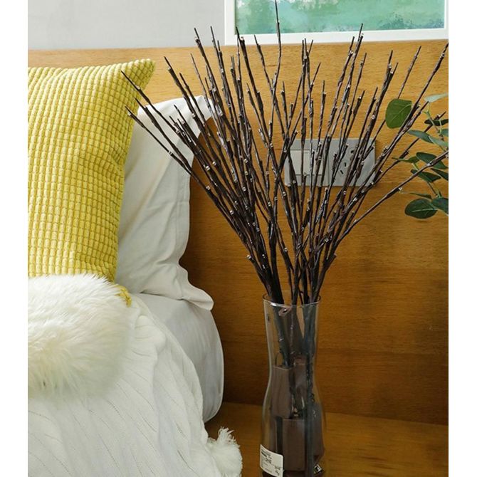 LED okrasna veja vrbe 70cm toplo bela 5