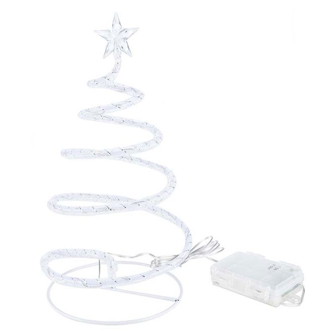 LED RGB božično drevo 27cm 3