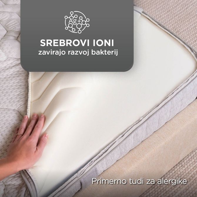 Ležišče iz pene Vitapur MemoSilver 2.0 5723673 4