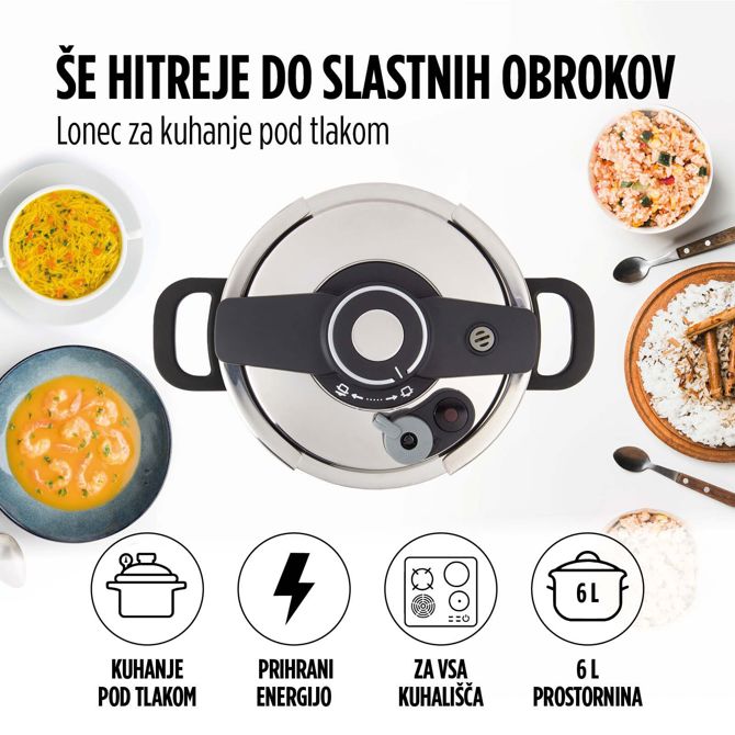 Lonec visokotlačni Pour&Cook 6L 2