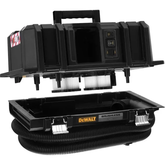Mokro-suhi sesalnik DeWalt DCV586MK 54V, 11L, 1,482 l/s pretoka, razred M, brez baterije in polnilnika 2