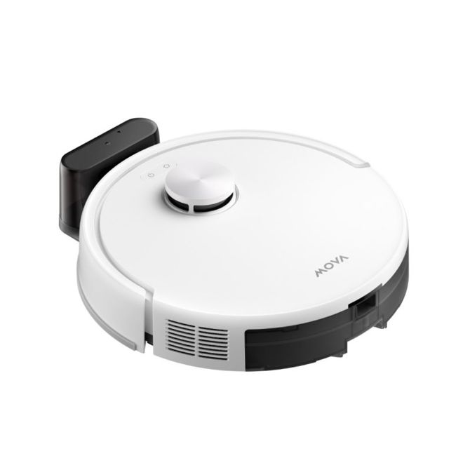 Robotski sesalnik MOVA E20S Pro, 13000 Pa, LiDAR navigacija, mokro brisanje, bele barve 6