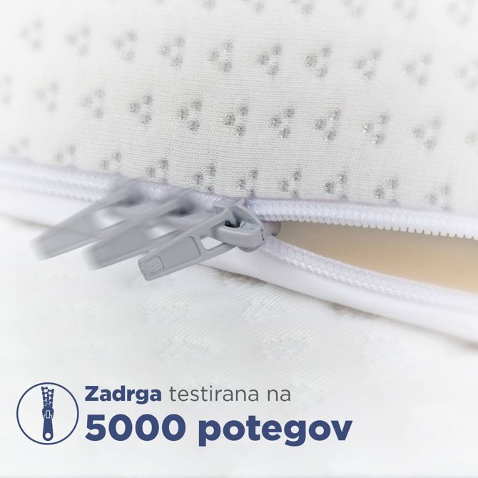 Posteljni nadvložek Hitex MemoSilver 5+2 Memory, 120 cm x 200 cm 4