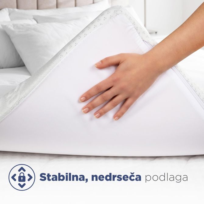 Posteljni nadvložek Hitex MemoSilver 5+2 Memory, 140 cm x 200 cm 3