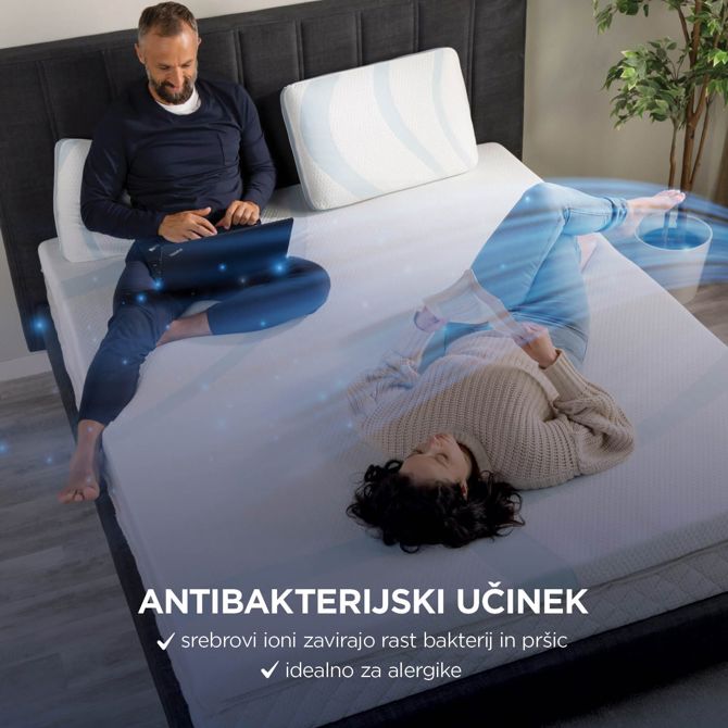 Nadvložek s hladilnim učinkom Vitapur MemoSilver Premium Fresh 5+2 – 7 cm 5723238 3