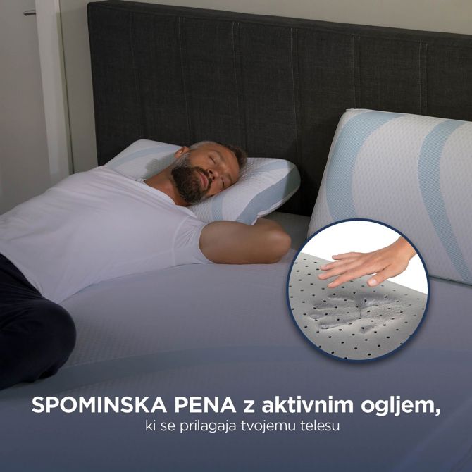 Nadvložek s hladilnim učinkom Vitapur MemoSilver Premium Fresh 5+2 – 7 cm 5723238 5