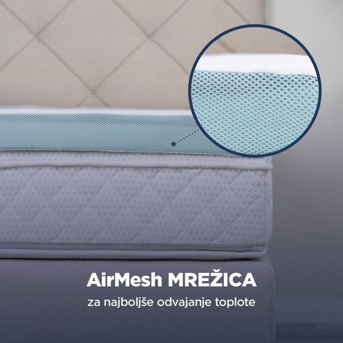 Nadvložek s hladilnim učinkom Vitapur MemoSilver Premium Fresh 5+2 – 7 cm 5723238 6