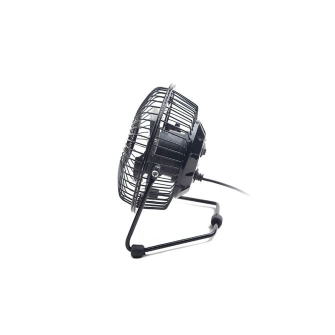 Namizni USB ventilator 4'' črn 3