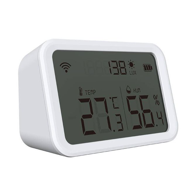 Pametni senzor temperature in vlažnosti NEO NAS-TH02W ZigBee Tuya z LCD zaslonom 3
