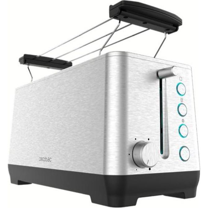 Opekač kruha z dolgo odprtino Cecotec  Big Toast Extra Double (nerjaveče jeklo, 1600 W, za 4 rezine toasta) 2