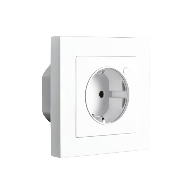 Pametna vtičnica Aqara H2 merjenje porabe, podpora Alexa/Apple/Google/Matter/Thread/Zigbee, za notranjo uporabo, bela 3