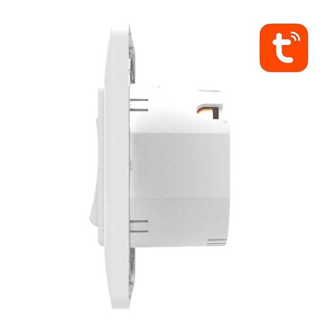 Pametna WiFi stenska vtičnica 16A TUYA bela Alexa Google Assistant 3