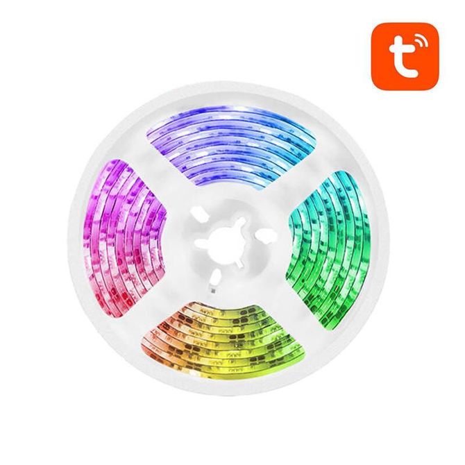 Pametni WiFi RGL LED trak USB Tuya Alexa Google Assistant 2,8m 5