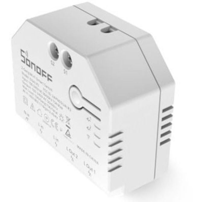 Pametno stikalo Sonoff Dual R3, Wi-Fi 2