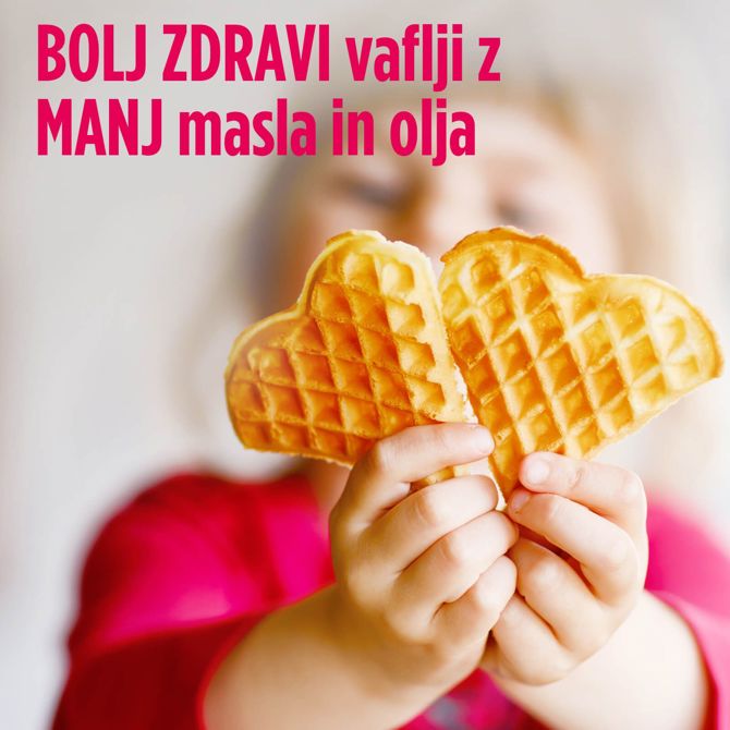 Pekač za vaflje Heart Infinity, 1000W 3