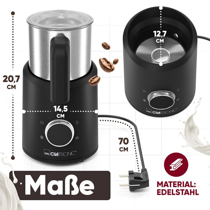 Penilec mleka CLATRONIC MS3812, 500 W 3