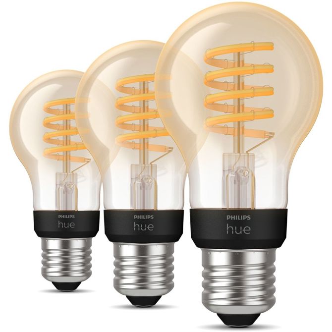 Philips Hue White Ambiance E27 Filament 3erPack 2