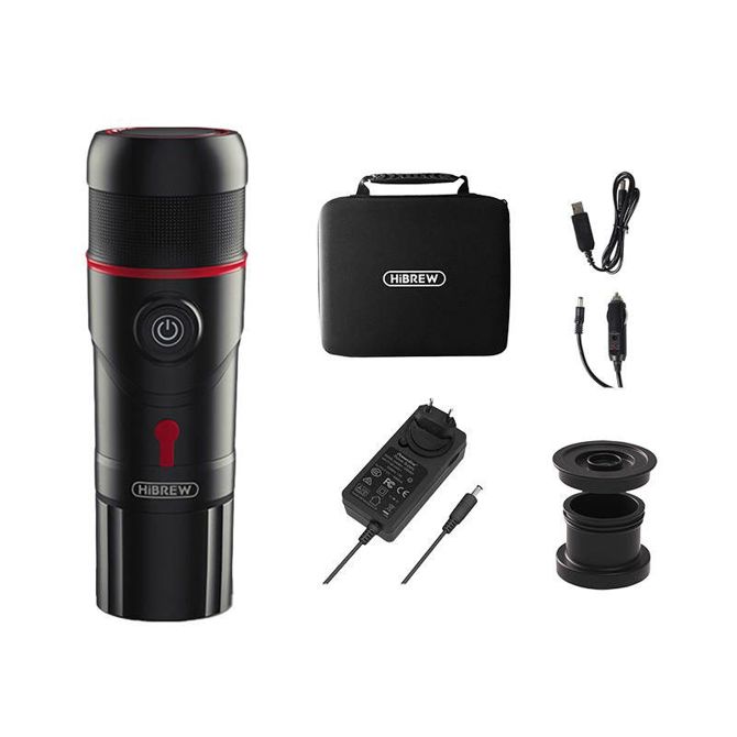 Prenosni aparat za kavo 3-v-1 z ohišjem HiBREW H4-premium 80W 2