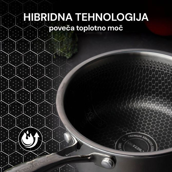 Premium ponev Rosmarino HexaPRO - 24 cm 4