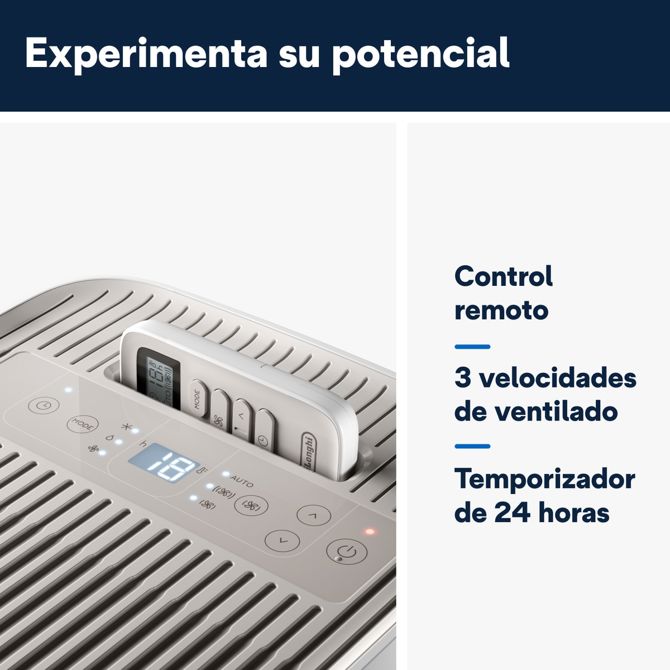 Prenosna kllimatska naprava DeLonghi PAC ES72 CLASSIC  (bela) 3