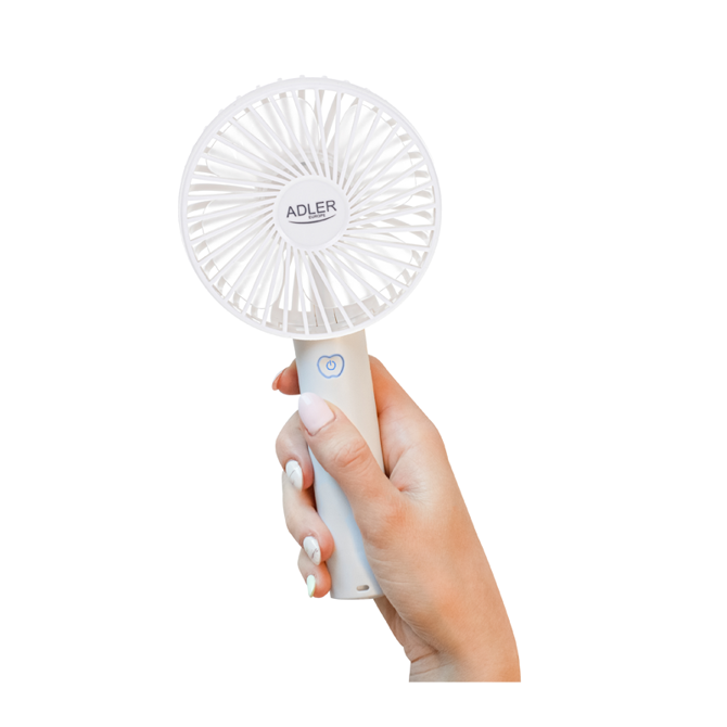 Prenosni ventilator USB 9cm Adler AD 7331 bel 6