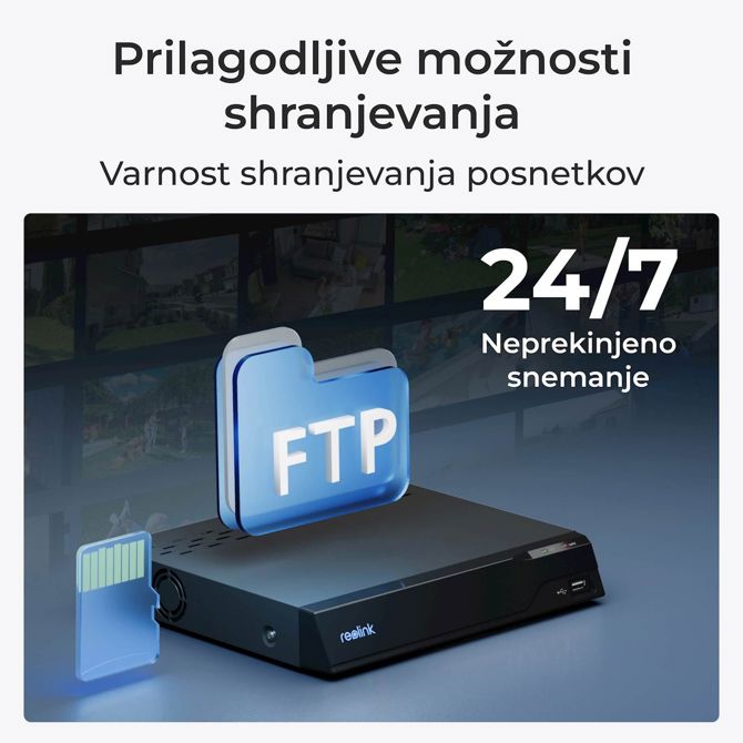 Reolink IP Kamera P330M 4K, 8MP, Zunanja, Dvojna leča, Barvni nočni vid, POE PC81MAB4K01 2
