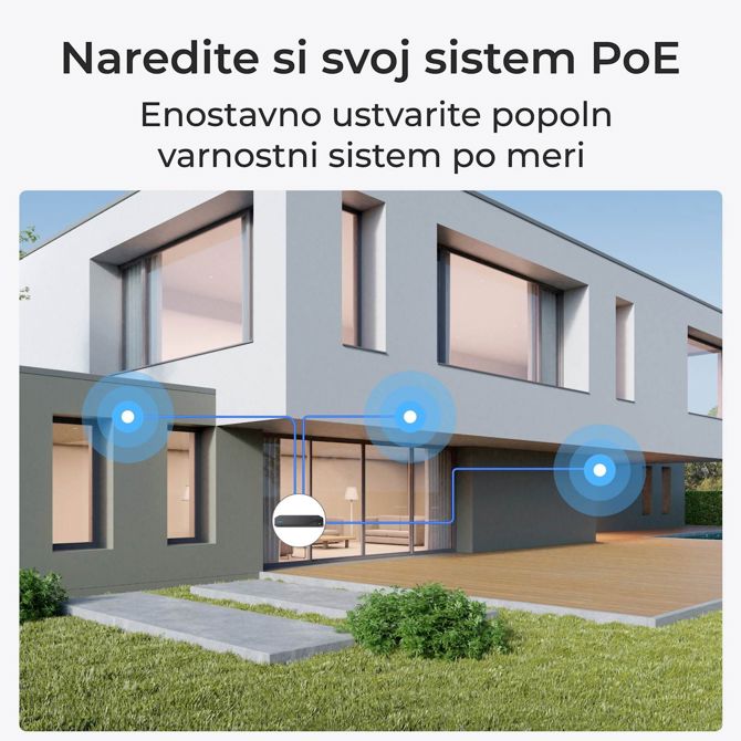 Reolink IP Kamera P330M 4K, 8MP, Zunanja, Dvojna leča, Barvni nočni vid, POE PC81MAB4K01 4