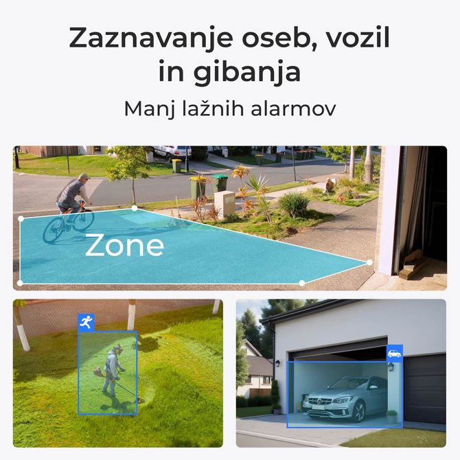 Reolink Ip Kamera serija P344 4K, 12MP, Barvni nočni vid, Dome POE PC1224AD6K01 5