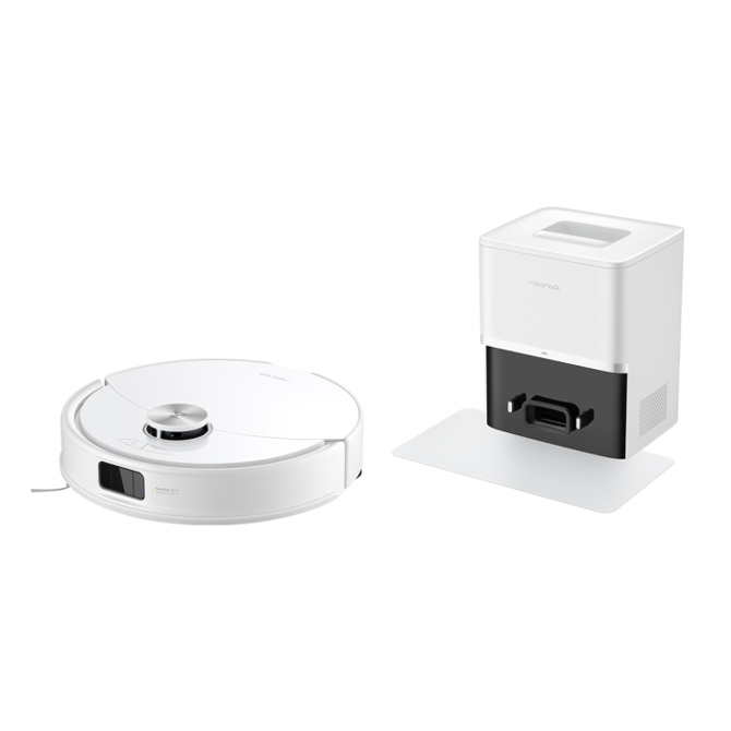 Robotski sesalnik Roborock Q10 VF+ s samopraznilno postajo, 10.000 Pa, Lidar, bel 2
