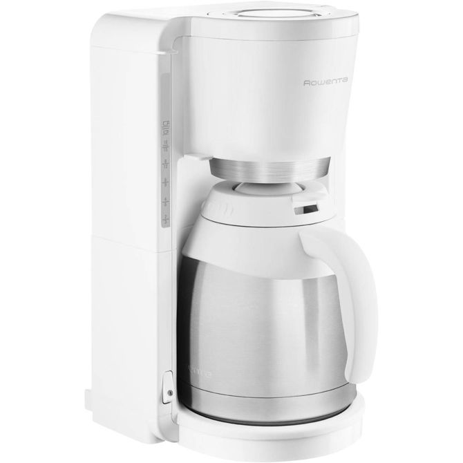 Kavni aparat Rowenta CT3811 Adagio Thermo, 850 W, 1,25 l, termo vrč iz nerjavečega jekla, bela 3