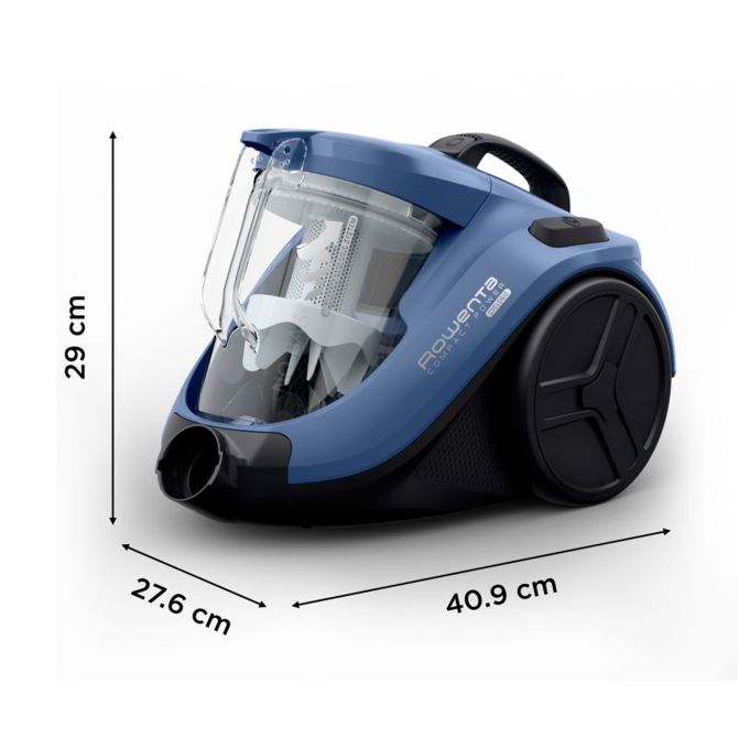 Sesalnik Rowenta RO3721EA Compact Power Cyclonic, 750 W, 1,5 l, HEPA 10, 79 dB 6