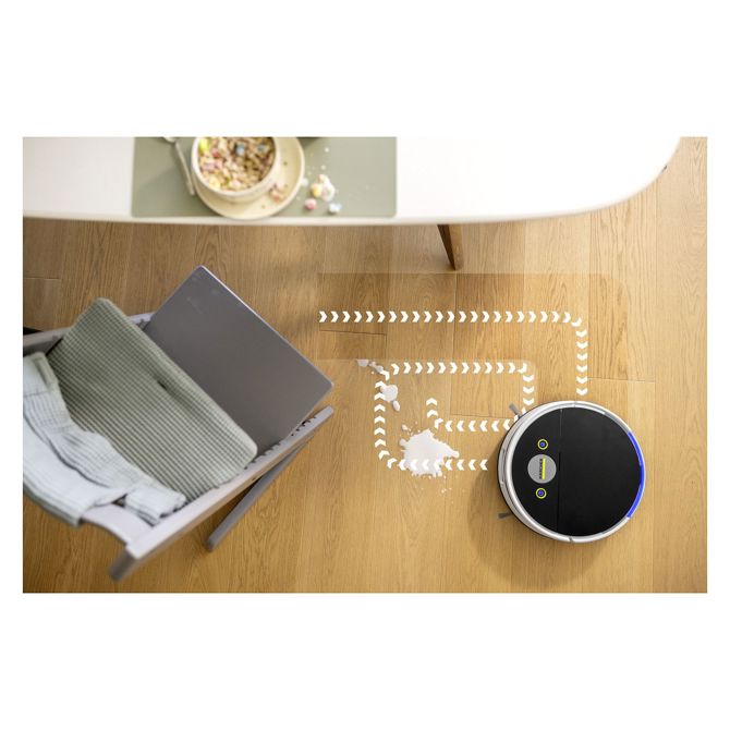 Robotski sesalnik Kärcher RVF 7 Comfort mokro brisanje, samopraznilna posoda, LiDAR navigacija, Wi-Fi, 5200 mAh baterija 4