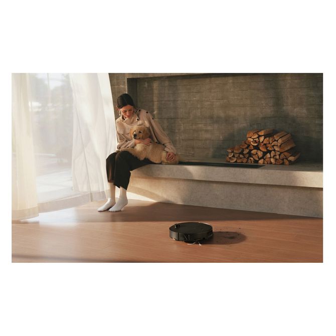 Robotski sesalnik Roborock Saros 20 Sonic Complete mokro brisanje, samodejno čiščenje postaje, podpora za mobilno aplikacijo, deluje z Google Assistant, 6400 mAh baterija, črn 3