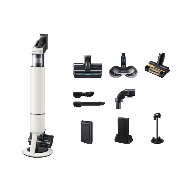 Pokončni baterijski sesalnik Samsung Bespoke Jet VS80F28DGS/GE Pro extra, 280W sesalna moč, AI način, hepa filter, Wi-Fi, čistilna postaja 5