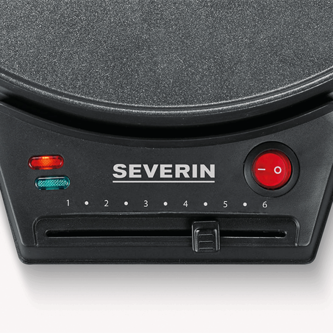 Profesionalen pekač za palačinke Severin CrepesMaker CM 2198  30cm, 1000W, non-stick 4
