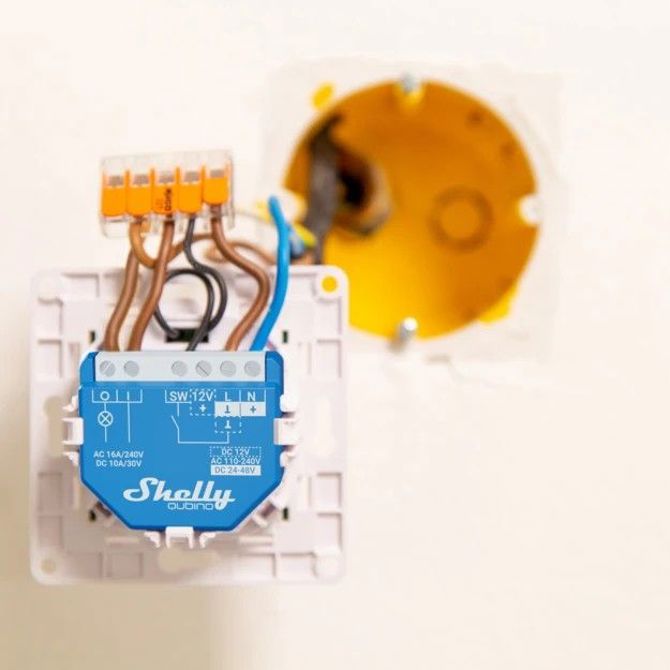 Shelly Relais &quot;Wave 1&quot; max 16A 1 Kanal Unterputz Z-Wave 4