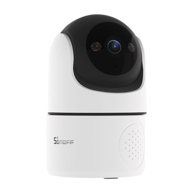 Pametna WiFi kamera Sonoff CAM-PT2, 2MP 1080P, 340°/180° vrtenje, nočni vid, belo-črna 2
