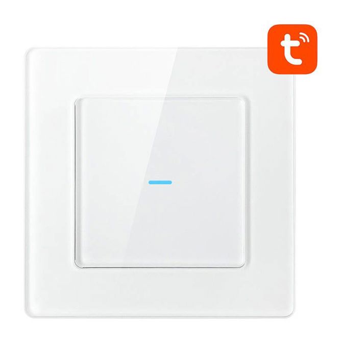 Pametno stikalo za luči WiFi Avatto N-TS10-W1 1 Way TUYA (belo) 2