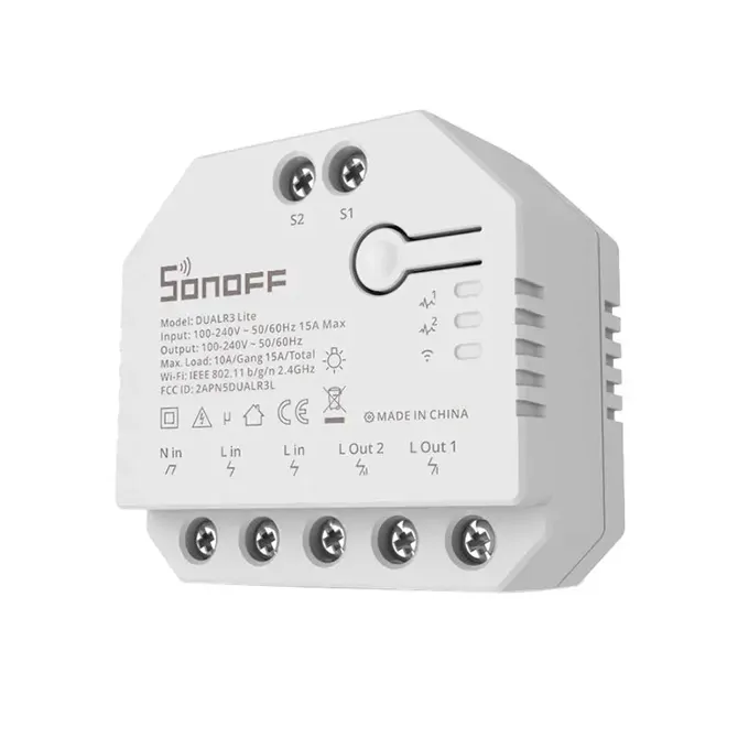Pametno Wi-Fi stikalo WiFi Sonoff Dual R3 Lite 3