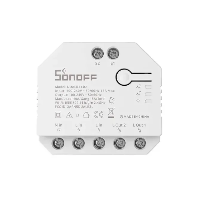 Pametno Wi-Fi stikalo WiFi Sonoff Dual R3 Lite 4
