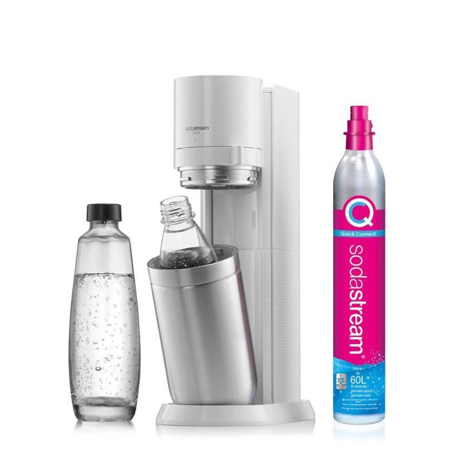 SodaStream DUO bel aparat za gaziranje +1 L steklenica in 1L BPA Free plastenka (1016812490) 2