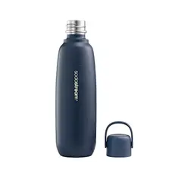 SodaStream Fizz & Go COOL 0,9 L – termo steklenica iz nerjavečega jekla za gazirano vodo, 12ur, modra (1062401490) 2