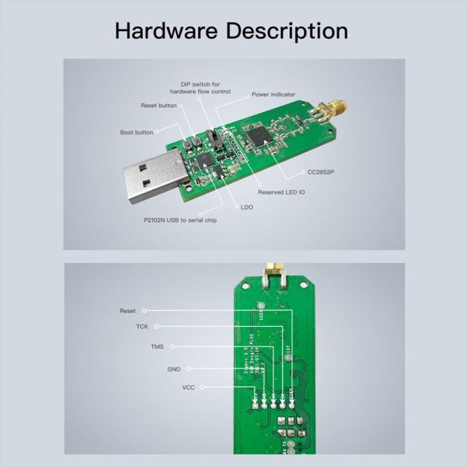 SONOF pametni USB ključ ZigBee 3.0 CC2531 2
