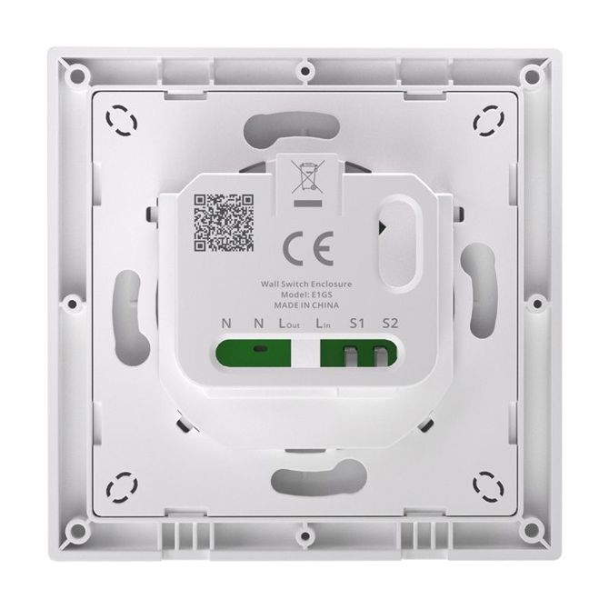 Ohišje stenskega stikala SONOFF E1GS (z N) 5