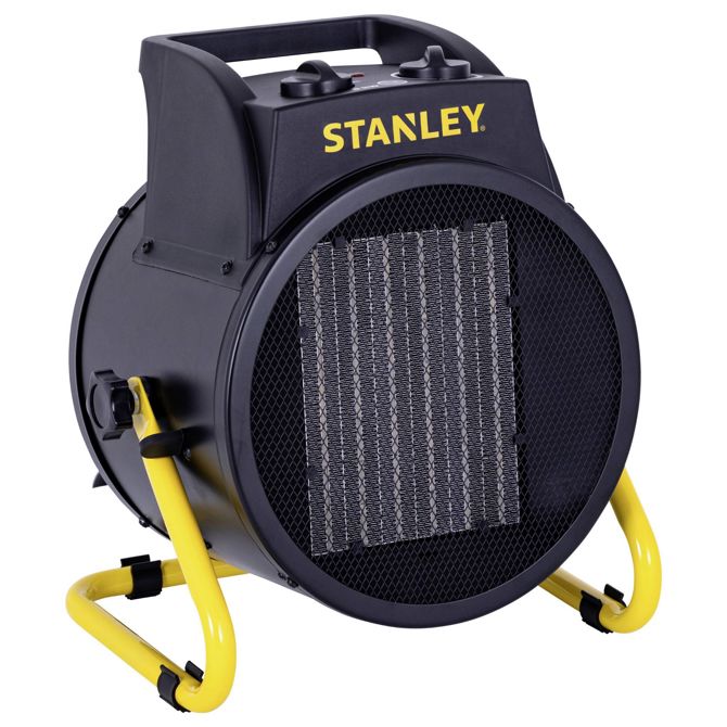 Grelec Stanley SXJH005000E, 5000 W, za prostore do približno 30 m², črno/rumena 3