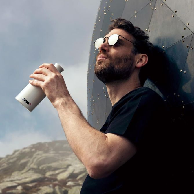Steklenica za pitje SIGG Alu Traveller 1l, bela 2