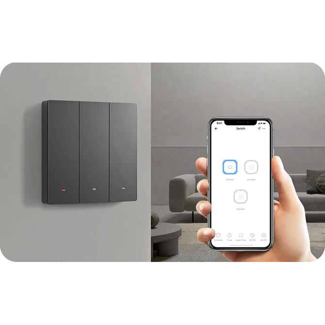 Stensko stikalo Smart Scene Sonoff M5 1C (1-kanalno) 2